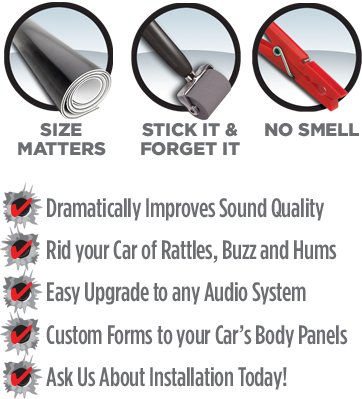 Ballistic Sound Damping Material